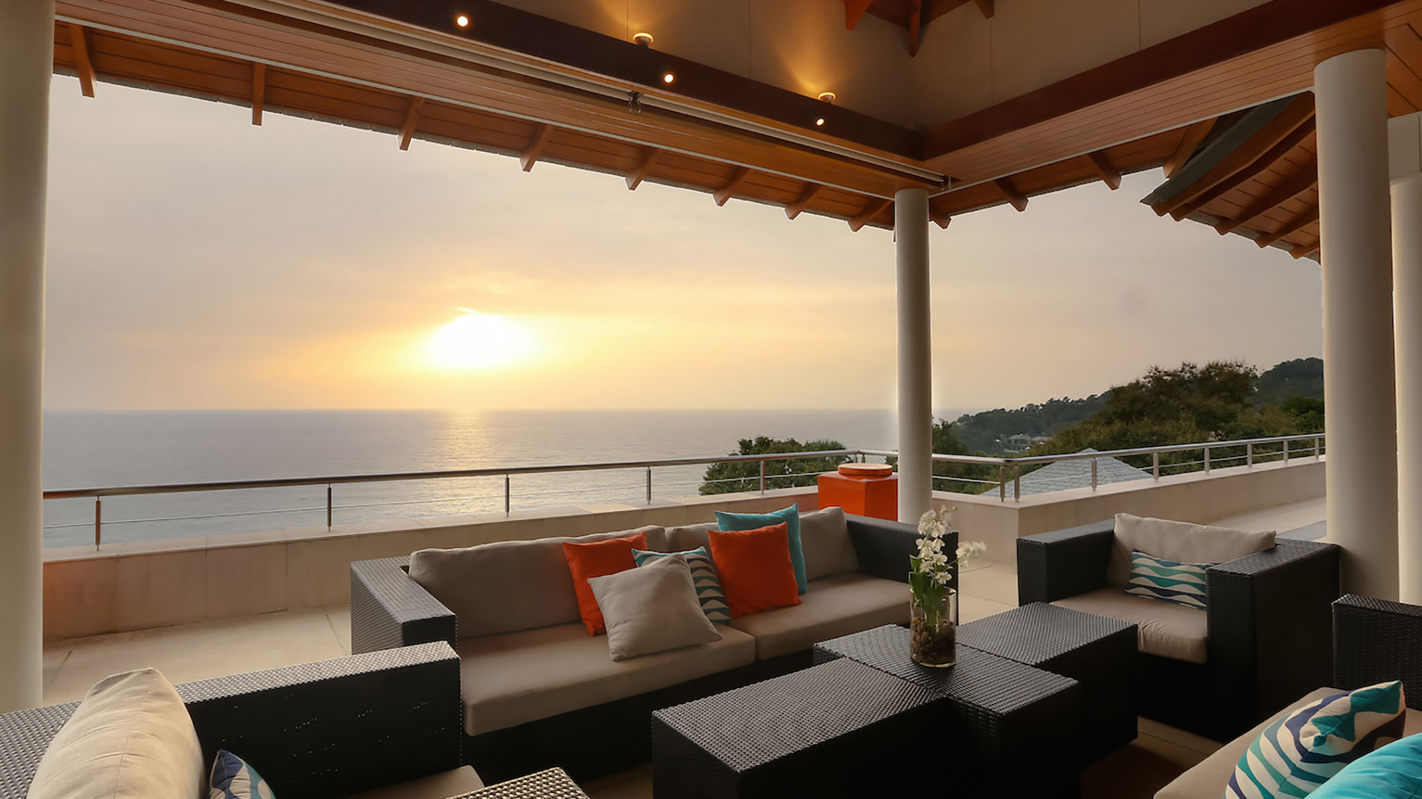 18-Villa Baan Paa Talee - Magical sunsets