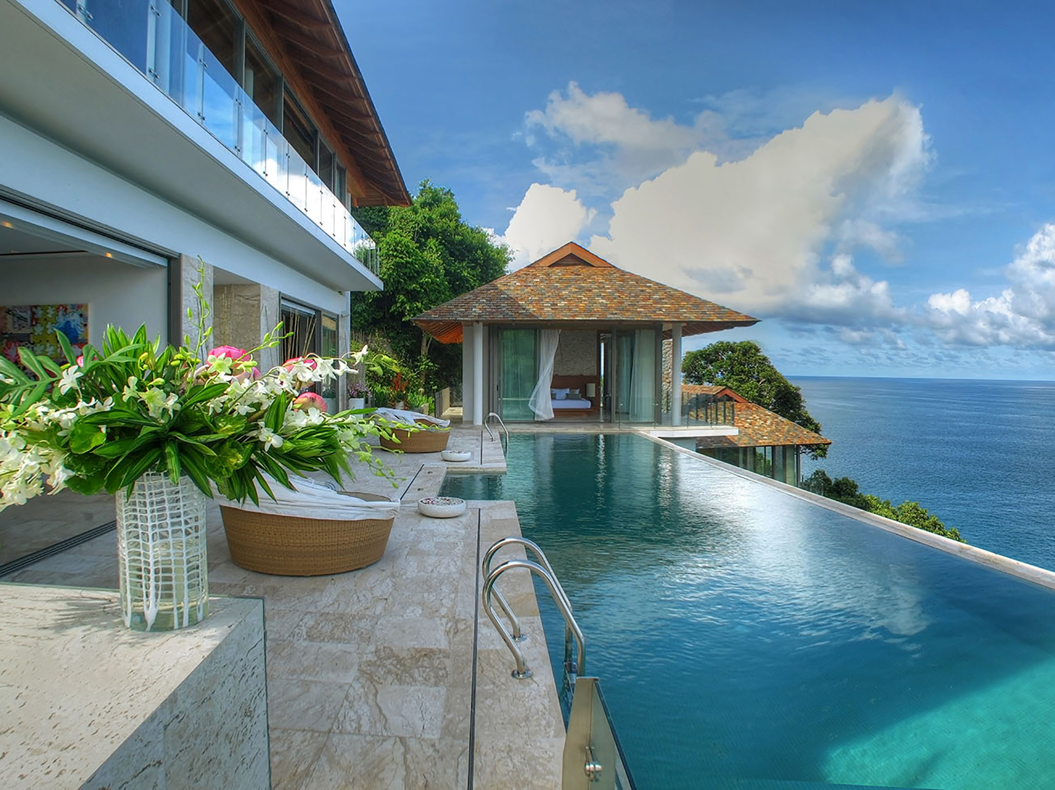 2. Villa Minh - From the pool edge