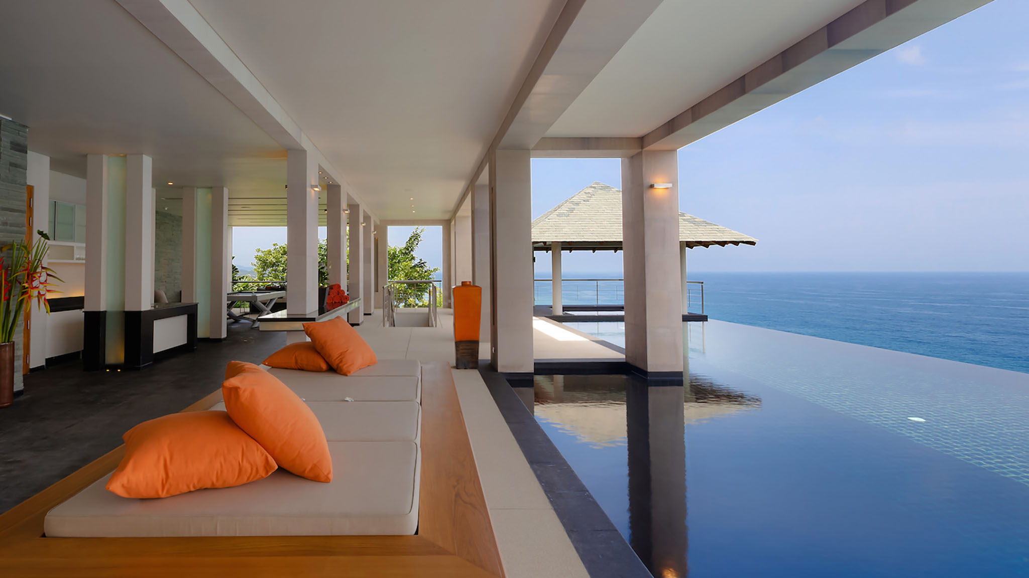 28-Villa Baan Paa Talee - Poolside lounge