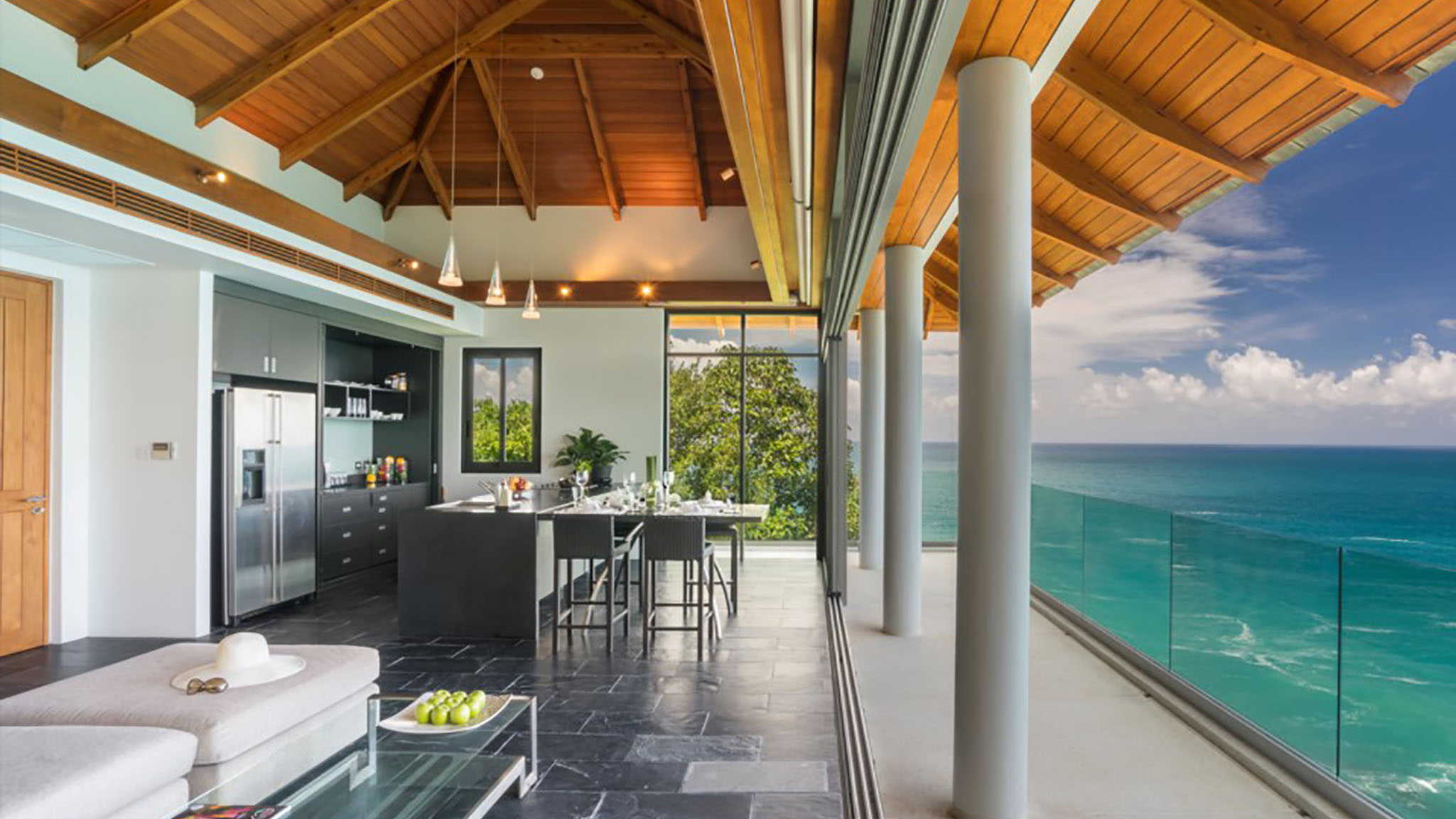 31-Villa Baan Paa Talee - Ocean villa living space