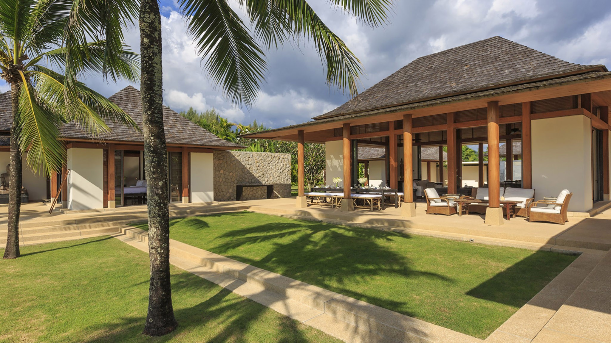 Shanti Villa, a luxury 6 bedroom beach front villa located in Jivana private estate, Phang Nga, Thailand