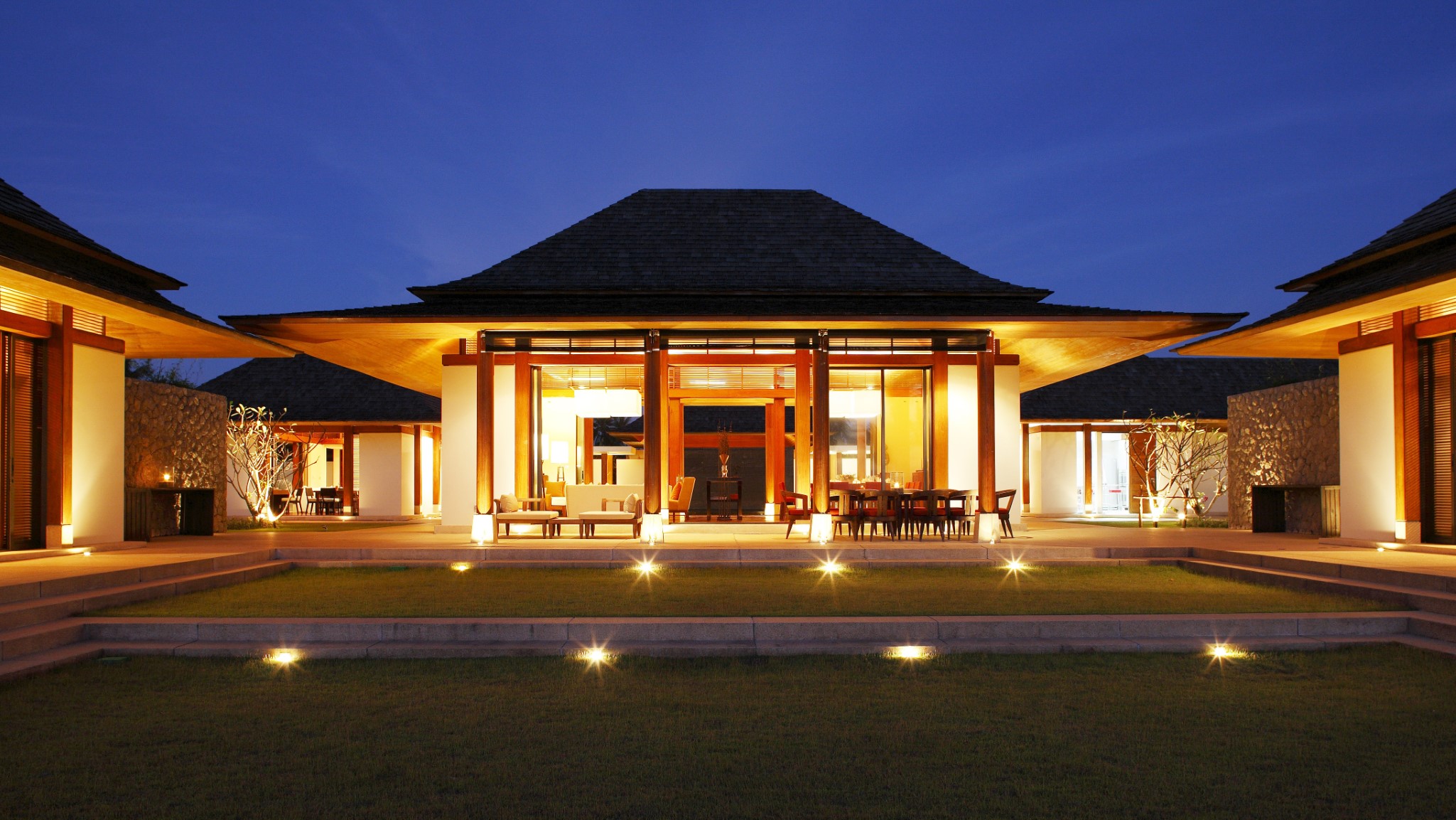 31 Jivana Beach Villas - Villa Jia - Tranquil villa at night